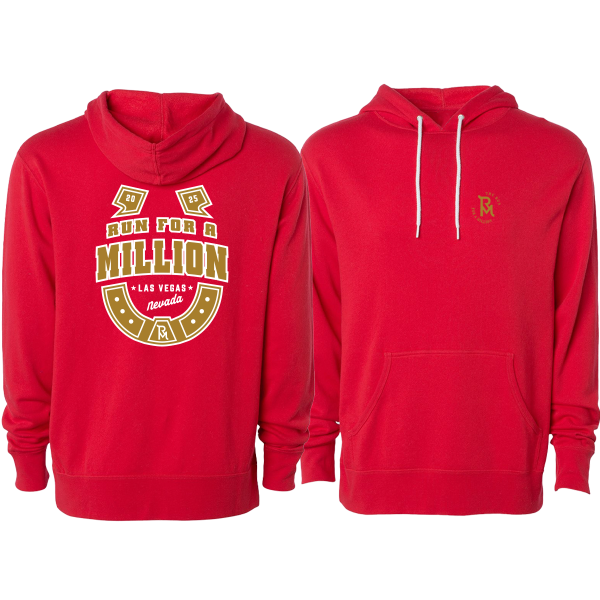 TRFAM-Lucky-Horse-Shoe-Hoodie-–-Red
