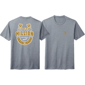 TRFAM Lucky Horseshoe Tee – Heather Gray