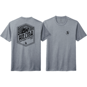 TRFAM Sunburst Logo Tee – Heather Gray