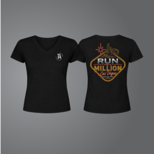 Black Ladies V-Neck