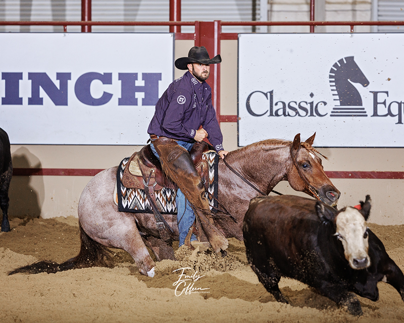 Cass Tatum on Boomer Cat at the 2026 Brazos Bash