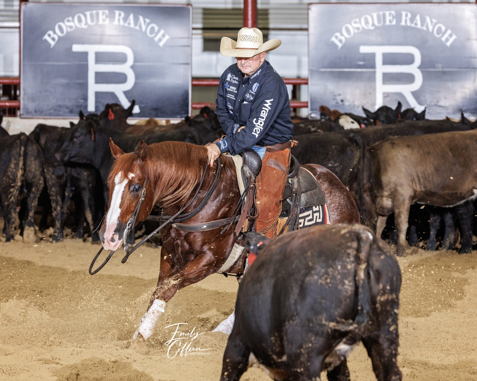 Russ Westfall on Ripp Tide at the 2026 Brazos Bash