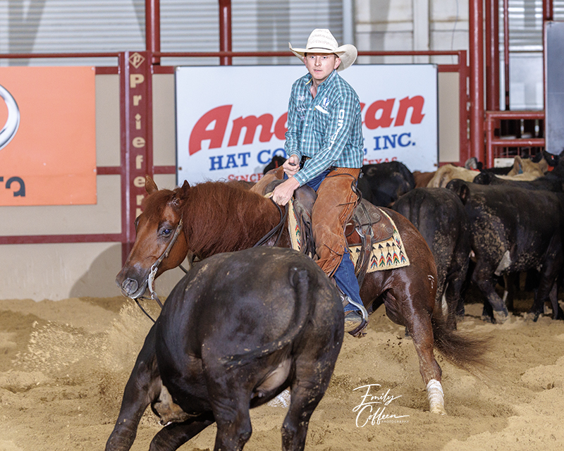 Brandon Westfall on Spookys Honey Badger at the 2026 Brazos Bash